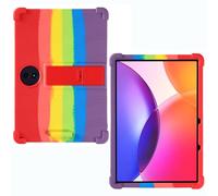 AKNICI Custodia Silicone per TCL TAB A1 Plus Tablet 12,2 Pollici, Protettiva Cover con Supporto Integrato per TCL TAB A1 Plus Tablet 12,2 Pollici, Arcobaleno