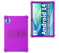 AKNICI Custodia Silicone per TECLAST P50 / TECLAST P50S / DOOGEE U11 / DOOGEE U11 PRO 2025 Tablet 11 Pollici, Protettiva Cover con Supporto Integrato, Viola