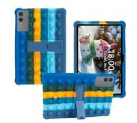 AKNICI Custodia Silicone per TECLAST T65PLUS/ TECLAST T65/ DOOGEE Tab G6 Max/TABWEE T60 Pro/OSCAL PAD 200 Tablet 13.4 Pollici, Protettiva Cover con Supporto Integrato, Blu Scuro