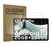 AKNICI Pellicola Protettiva per DOOGEE T36 Android 15 Tablet 12 Pollici, Vetro Temperato Film per DOOGEE T36 Android 15 Tablet 12 Pollici, Ultra Trasparente/Anti-graffio/Durezza 9H, Pacco da 2