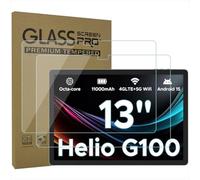 AKNICI Pellicola Protettiva per DOOGEE Tab E3 Pro Tablet 13 Pollici, Vetro Temperato Film per DOOGEE Tab E3 Pro/DOOGEE TAB E3 PRO, Ultra Trasparente/Anti-graffio/Durezza 9H, Pacco da 2