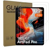 AKNICI Pellicola Protettiva per TECLAST Artpad Pro/Blackview Link 8 Tablet 12.7 Pollici, Vetro Temperato Film, Ultra Trasparente/Durezza 9H/Anti-graffio,Pacco da 2