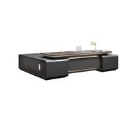 AKNKMHKDE Escritori Per Computer Arredamento for ufficio moderno Boss President Desk Supervisor Manager Room Scrivania grande Scrivanie Per l'ufficio Domestico(2.2m)