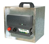 AKO Cassetta metallica per batterie per elettrificatori da 12 V Adatto a tutti gli elettrificatori WAHL e AKO da 12 V