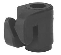 AKO Isolatore a chiodo - nero - 100 pezzi Senza chiodi