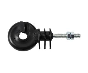 AKO Isolatore ad anello M6, filettatura corta, 25 pezzi Supporto da 35 mm - resistente ai raggi UV