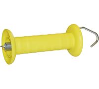 AKO Maniglia per recinto aperta con molla di trazione - 5 pz con gancio giallo