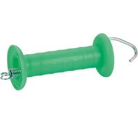 AKO Maniglia per recinto aperta con molla di trazione - 5 pz con gancio verde chiaro