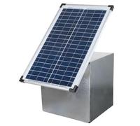 AKO Modulo solare incluso supporto in acciaio inox 30 W Collegamento: elettrificatore