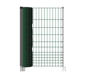 AKO PoultryNet Premium - rete per pollame, alta 122 cm, elettrica 50 m, pali Premium con punta doppia