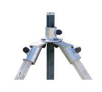 AKO Set angolare per palo a T installazione angolare con palo a T