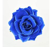 AKOAK 1 fermaglio per capelli a forma di rosa, stile bohémien, accessorio per capelli da sposa, vacanze, flamenco, matrimoni, feste, vacanze, copricapo floreale, accessori per capelli femminili