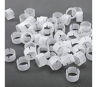 AKOAK 50 fibbie ad arco per palloncini, in plastica, per fai da te, decorazione per matrimoni, feste di compleanno, danza, accessori