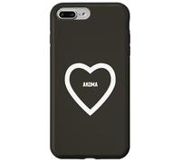 AKOMA Cuore Amore e Pazienza Gyaman Adinkra Custodia per iPhone 7 Plus/8 Plus