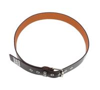 AKOOSY 1 Pz Cintura rivettata guinzaglio fascia lombare belt cingomme fascia per lombari cintura marrone cintura per uomini perno Rivetto cintura resistente cintura alla moda lega Coffee