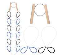 AKOOSY 10 Pezzi Argilla con Filo per Ceramica Strumenti Pottery Cutter Ergonomici per Modellazione Scultura e Taglio Preciso di Argilla e Terracotta