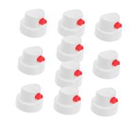 AKOOSY 10 Pezzi Ugelli per Spray Paint Regolabili con Pulsante per Bombolette Aerosol Accessori per Graffiti e Riparazioni