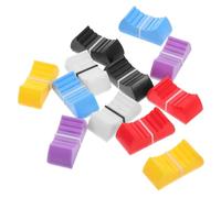 AKOOSY 12 Pezzi Manopole Fader Slider 24x11x10mm in Plastica per Potenziometro, Piccoli Tappi Push Pull per Mixer e Dimmer, Accessori per Apparecchiatura Audio da Studio