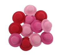 AKOOSY 12 Pezzi Mini Cappelli Fermagli per Western da Cowgirl Clip Mini Top Hat per Styling e Decorazioni per Feste