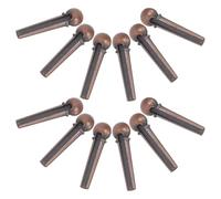 AKOOSY 12 Pezzi Perni Metallici per Strumento Acustico, Acciaio Inox | Dimensioni Standardizzate, Stampaggio Preciso, Superficie Liscia senza Sbavature, per Strumenti Folk