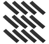 AKOOSY 12 Pezzi Spessori di Plastica per Fontane da Esterno, Base Livellamento Nero 0,8 Cm per Terrazze e Giochi d'Acqua, Accessori Resistenti alle Intemperie per Stabilizzare