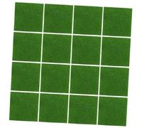 AKOOSY 16 Pezzi Muschio Artificiale Realistico per Decorazioni Fai da Te Prato Finto Soffice e Resistente per Giardini in Miniatura Bonsai Terrari e Arredamento Casa