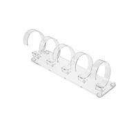 AKOOSY 1pezzi Supporto Per Orologio in Acrilico Trasparente Rimovibile Base Stabile Per Visualizzare e Proteggere Orologio in Tutte Direzioni