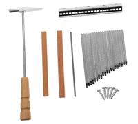 AKOOSY 1set Accessori Kalimba Con Chiavi e Martello Per Accordatura Note Vari Colori Per Pratiche e Performance Musicali