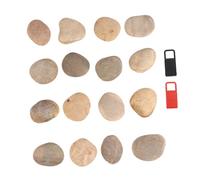 AKOOSY 1set Pietre Naturali Dipingere per Kit per con Pebbles Casual per attività Scolastiche e Casa