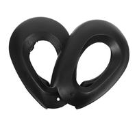 AKOOSY 2 Paia Copri Orecchie per Tinta Chioma in Silicone Nero, Protezione Orecchie e Portatile per Uso Professionale e Personale Durante la Cura dei Chioma