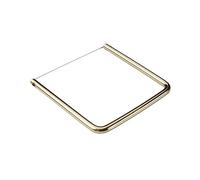 AKOOSY 2 Pezzi affettatrice difficile grattuggia bloccare Cutter affetta formaggio in filo d'acciaio affetta formaggio in acciaio pinza per formaggio portatile D'oro Colore Casuale