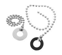 AKOOSY 2 Pezzi Catena Sizzle per Piatti Batteria in Lega Estensione Effetto Sibilo per Jazz e Rock Accessori Resistenti e Facili da Installare per Kit Tamburo Percussione