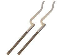 AKOOSY 2 pezzi Clip Portabanconote in Metallo Resistente da Fermasoldi Molla Pratico per Uomo per Banconote Carte e Assegni in Lega di Zinco Durevole e Anti-deformazione