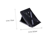 AKOOSY 2 Pezzi Cunei Ferma Ruota in Metallo Nero Supporto Triangolare Antiscivolo per Auto e Camion Blocca Pneumatici Resistenti per Controllo Sicuro Parcheggio