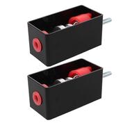 AKOOSY 2 Pezzi Isolatori Vibrazione Soffitto con Molla Ammortizzatori Antiurto per Isolamento Acustico Studio Smorzatori Vibrazioni per Ktv Bar e Registrazione