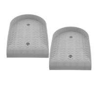 AKOOSY 2 Pezzi Pedale Fitness Compatto in ABS Antiscivolo per Macchine per Esercizi Le Gambe Resistente e Silenzioso per Attrezzi Fitness Casa e Ricambi