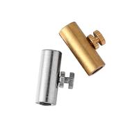 AKOOSY 2 pezzi Sordina per Violoncello in Rame Regolabile per Soppressione Tono Wolf Accessorio Silenziatore Anti-dissonanza per Strumento Musicale Oro e Argento