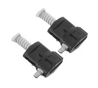 AKOOSY 2 Pezzi Telescopico per Valigia con Clips Blocco Regolabile per Sostituzione e Riparazione con Meccanismo Blocco Sicuro e Regolazione Altezza Ergonomica