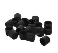 AKOOSY 20 Pezzi Tappo Antipolvere in Silicone Nero per Connettore Audio | Blocca Particelle Fini, Sigilla il Connettore, Prolunga la Durata della Porta, per Hotel e Sale Conferenze
