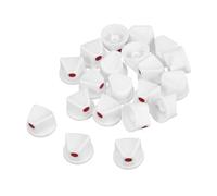 AKOOSY 20 Tappi e Ugelli per Vernice Spray Bianchi, Accessori Resistenti all'Acqua per Bombolette Spray, Punte Larghe per Graffiti e Fai da Te