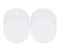 AKOOSY 200 Pezzi Fiches per Bingo in Plastica Bianca 19mm | Conteggio e Ordinamento, Accessori per Tombola e Gioco del Bingo, Confezione Pratica da Usare