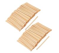 AKOOSY 200 Pezzi Tubetti in Canne Naturali per Api Solitarie Ricambi per Casette Api Tubo Rifinitura Alveari Outdoor per Apicoltori Supporto Impollinazione e Biodiversità Giardino