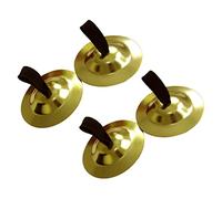 AKOOSY 2paia Finger Cymbals Per Danza Del Ventre Strumenti Musicali Per Feste Cimbali Piccoli Facili Da Usare Per Creare Melodie Crispy e Divertenti