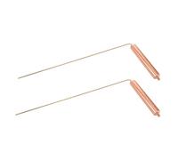 AKOOSY 2pezzi Bacchette Da Rabdomante in Rame Strumenti Di Per Rilevamento e Ricerca Oro Portatili e Resistenti Per Domestico