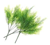 AKOOSY 3 Pezzi Pianta Artificiale Verde per Decorazione Parete, Ferro PVC | Portatile e Leggera, Non Appassisce Né Congela, Adatta a Parete e Feste Danzanti