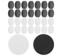 AKOOSY 30 Pezzi Pezzi di Dama in Plastica Rotondi per Gioco da Tavolo, Accessori per Backgammon Facili da Usare Finitura, per Partite di Dama e Scacchi