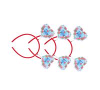 AKOOSY 3pezzi Cerchietti Per Festa Della Mamma Con Cuore Accessori Festivi Per Celebrare e Fotografare Per La Mamma