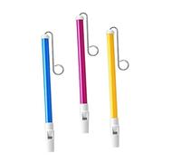 AKOOSY 3pezzi Giocattolo Musicale Fischietto Scorrimento Giocattolo Per Prima Infanzia Realizzato Materiali Di Sicuri e Resistenti Adatto Per Insegnare La Musica e Coltivare Interessi