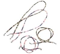 AKOOSY 4 Pezzi Cordino per Occhiali da Uomo in Cotone Poliestere Resistente Design Speciale, Supporto per Occhiali da Sole da Vista per Attività All'aperto e Arrampicata