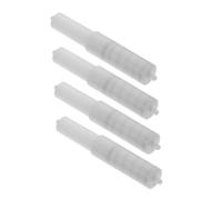 AKOOSY 4 Pezzi Supporti per Carta Igienica Molla in Plastica Inserti per Porta Carta da Muro Accessori per Sostituzione Facile e Uso Sicuro in Bagno